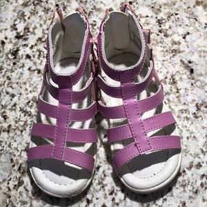 Umi gladiator 7 pink all leather worn once